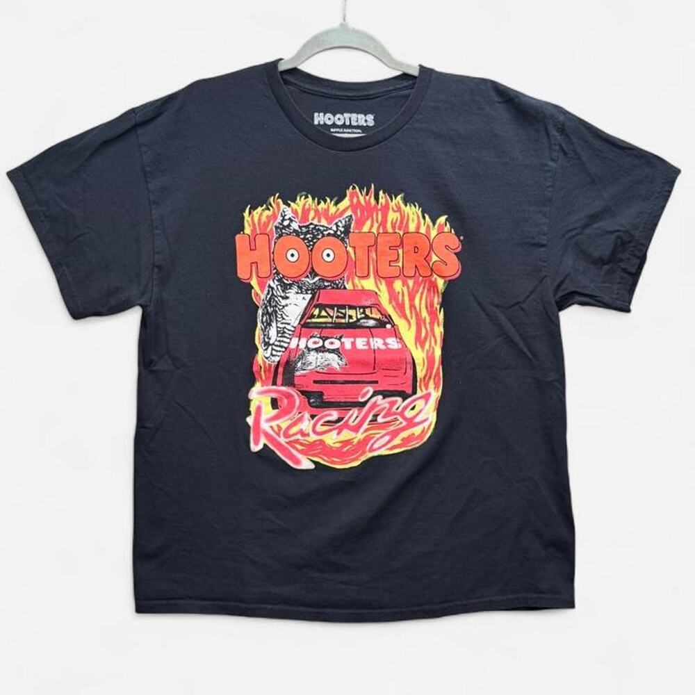 Hooters Racing graphic tee by Ripple Junction - XL - In Black